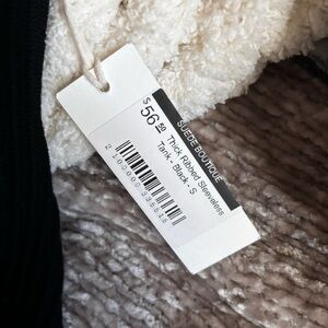 Another Love - Thick Ribbed Sleeveless Tank